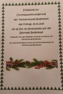 Christbaumversteigerung